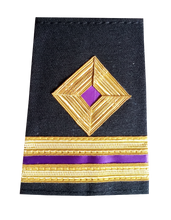 Load image into Gallery viewer, Professional Epaulettes for Merchant Navy Officers / Mariner Engineers / ETO