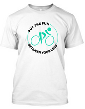 Load image into Gallery viewer, Cycling fun - Cyclist - Men's Half sleeve round neck T-shirt