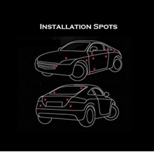 Load image into Gallery viewer, Silver Roped Anchor 3D Silver Car/Bike Sticker