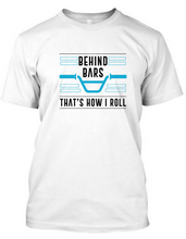 Load image into Gallery viewer, Behind Bars - Cyclist - Men's Half sleeve round neck T-shirt