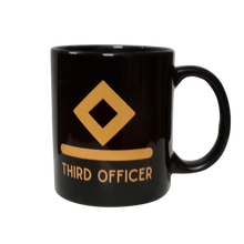 Load image into Gallery viewer, Merchant Navy Rank Printed Cylindrical Coffee Mug - 300 ml