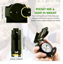 Load image into Gallery viewer, High Accuracy Multi-functional Waterproof Military Grade Navigation Compass For Outdoor camping hiking travel