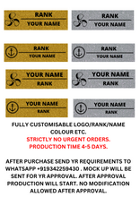 Load image into Gallery viewer, Customisable Magnetic Name Badge Epoxy Resin Coated- Premium quality