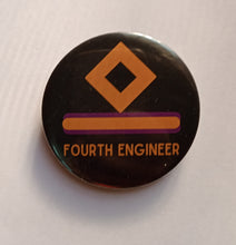 Load image into Gallery viewer, Rank Pin Up Round Badges