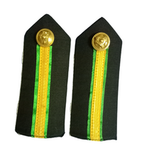 Load image into Gallery viewer, Professional Hard Epaulettes for Merchant Navy Officers / Mariner Engineers / ETO