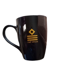 Load image into Gallery viewer, Merchant Navy Rank Printed Conical Coffee Mug
