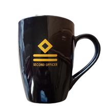 Load image into Gallery viewer, Merchant Navy Rank Printed Conical Coffee Mug