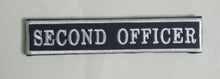 Load image into Gallery viewer, Embroidery Tag for Merchant Navy Ranks - Hard Type with Velcro