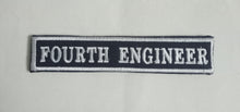 Load image into Gallery viewer, Embroidery Tag for Merchant Navy Ranks - Hard Type with Velcro