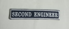 Load image into Gallery viewer, Embroidery Tag for Merchant Navy Ranks - Hard Type with Velcro