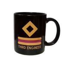 Load image into Gallery viewer, Merchant Navy Rank Printed Cylindrical Coffee Mug - 300 ml