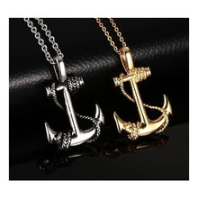 Load image into Gallery viewer, Anchor Pendant with Chain - Unisex