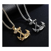 Load image into Gallery viewer, Anchor Pendant with Chain - Unisex