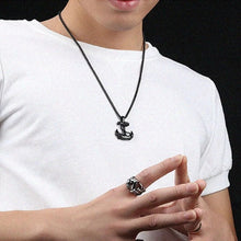 Load image into Gallery viewer, Anchor Pendant with Chain - Unisex