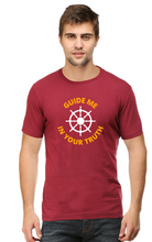Load image into Gallery viewer, Guide Me In Your Truth - Couple Men's half sleeve round neck T-shirt