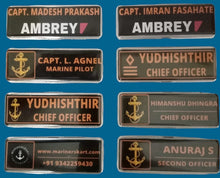 Load image into Gallery viewer, Customisable Magnetic Name Badge Epoxy Resin Coated- Premium quality