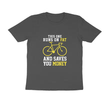Load image into Gallery viewer, Runs on fat - Men's Half sleeve round neck T-Shirt