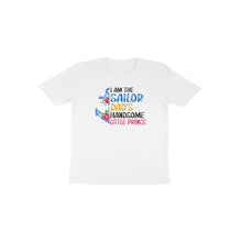 Load image into Gallery viewer, Sailor dads handsome prince - Toddlers half sleee t-shirt
