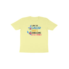 Load image into Gallery viewer, Sailor dads handsome prince - Toddlers half sleee t-shirt