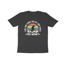 Load image into Gallery viewer, This one runs on fat cycle - Kids unisex half sleeve round neck T-shirt