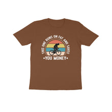 Load image into Gallery viewer, This one runs on fat cycle - Kids unisex half sleeve round neck T-shirt