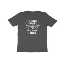 Load image into Gallery viewer, Behind bars cycling - Kids unisex half sleeve round neck T-shirt