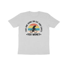 Load image into Gallery viewer, This one runs on fat - Kids unisex half sleeve round neck T-shirt