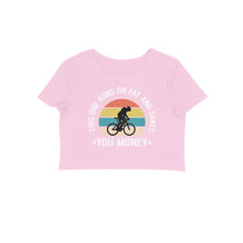 Load image into Gallery viewer, This one runs on fat - Women's Crop Top