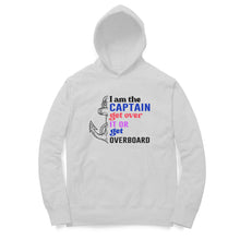 Load image into Gallery viewer, I am the captain get over it - Unisex Hoodie