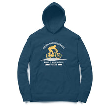 Load image into Gallery viewer, Never underestimate an old man with a cycle - Unisex Hoodie
