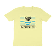 Load image into Gallery viewer, Behind Bars - Cyclist - Men's Half sleeve round neck T-shirt