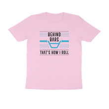 Load image into Gallery viewer, Behind Bars - Cyclist - Men's Half sleeve round neck T-shirt