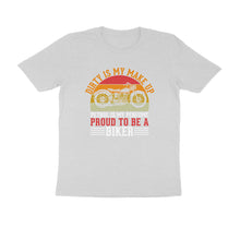 Load image into Gallery viewer, Proud to be a Biker - Men's Half sleeve round neck T-Shirt