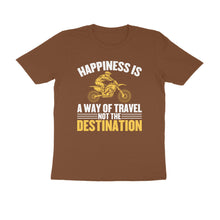 Load image into Gallery viewer, Happiness is a way of travel not the destination - Men's Half sleeve round neck T-Shirt