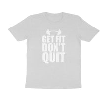 Load image into Gallery viewer, Get fit don't quit - Men's Half sleeve round neck T-Shirt