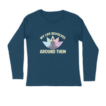 Load image into Gallery viewer, My life revolves around yoga - Men's full sleeve round neck T-shirt