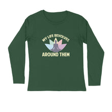 Load image into Gallery viewer, My life revolves around yoga - Men's full sleeve round neck T-shirt