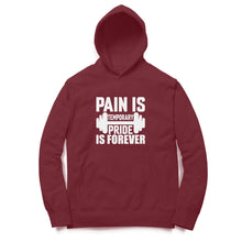 Load image into Gallery viewer, Pain is temporary pride is forever - Unisex hoodie