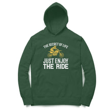 Load image into Gallery viewer, The secret of life just enjoy the ride - Unisex Hoodie