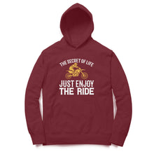 Load image into Gallery viewer, The secret of life just enjoy the ride - Unisex Hoodie