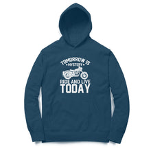 Load image into Gallery viewer, Tomorrow is mystery ride and live today - Unisex Hoodie