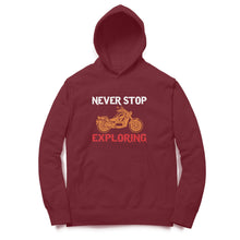 Load image into Gallery viewer, Never stop exploring - Unisex Hoodie