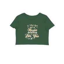 Load image into Gallery viewer, I Like You A Lot - Women's Crop Top