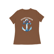 Load image into Gallery viewer, Sea Influencer - Women's Half Sleeve Round Neck T-shirt