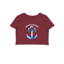 Load image into Gallery viewer, Sea Influencer - Women's Crop Top