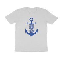 Load image into Gallery viewer, Smooth Sea Never Made A Skilled Sailor - Men's Half sleeve Round Neck T-shirt