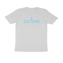 Load image into Gallery viewer, Captain (Waviform Typo) - Men's Half Sleeve Round Neck T-shirt