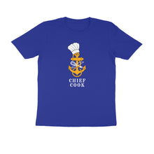 Load image into Gallery viewer, Chief Cook Logo - Men's Half Sleeve Round Neck T-Shirt