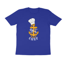 Load image into Gallery viewer, Chef Logo - Men's Half Sleeve Round Neck T-Shirt