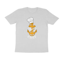 Load image into Gallery viewer, Chef Logo - Men's Half Sleeve Round Neck T-Shirt